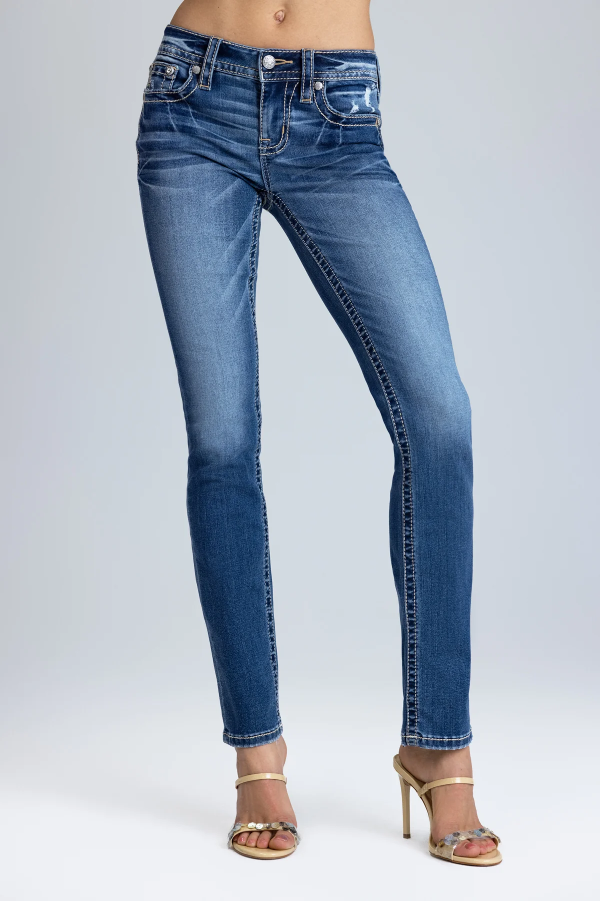 Arissa Wing Straight Jeans - Image 4