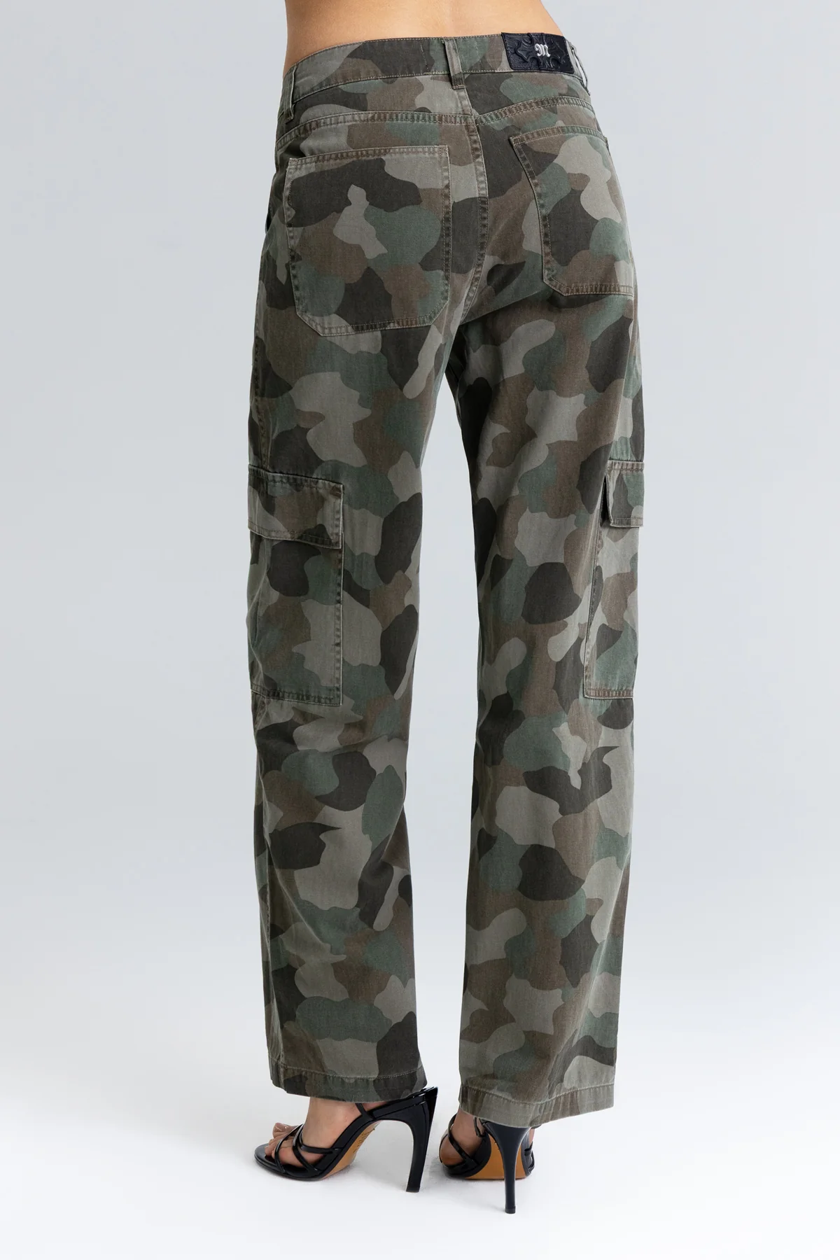 Chase Camo Baggy Wide Cargos - Image 4