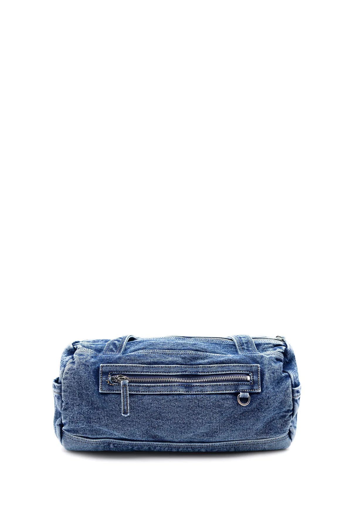 Denim Mini Duffle Bag - Image 5