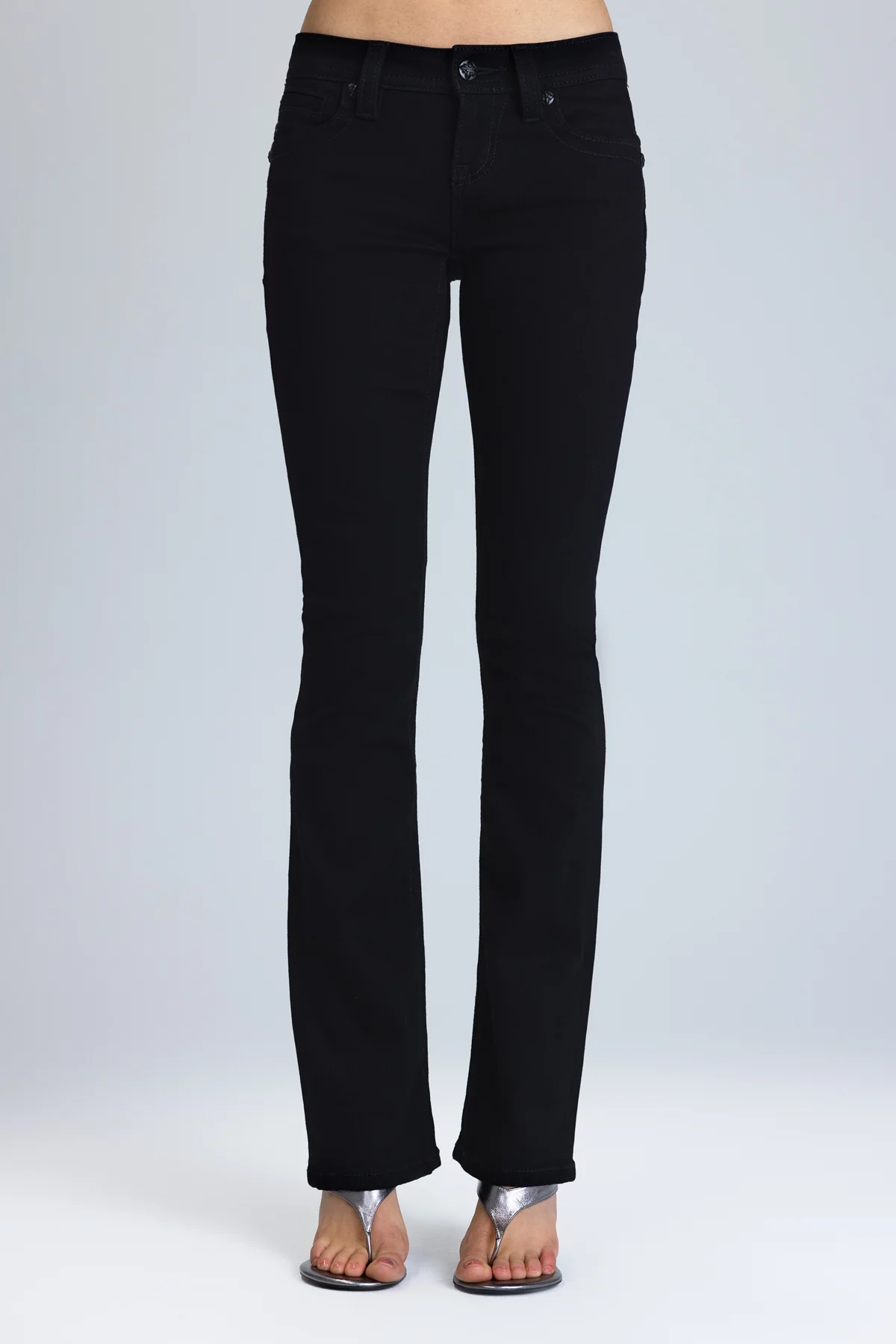 Jax Fleur Low Rise Bootcut Jeans - Image 3