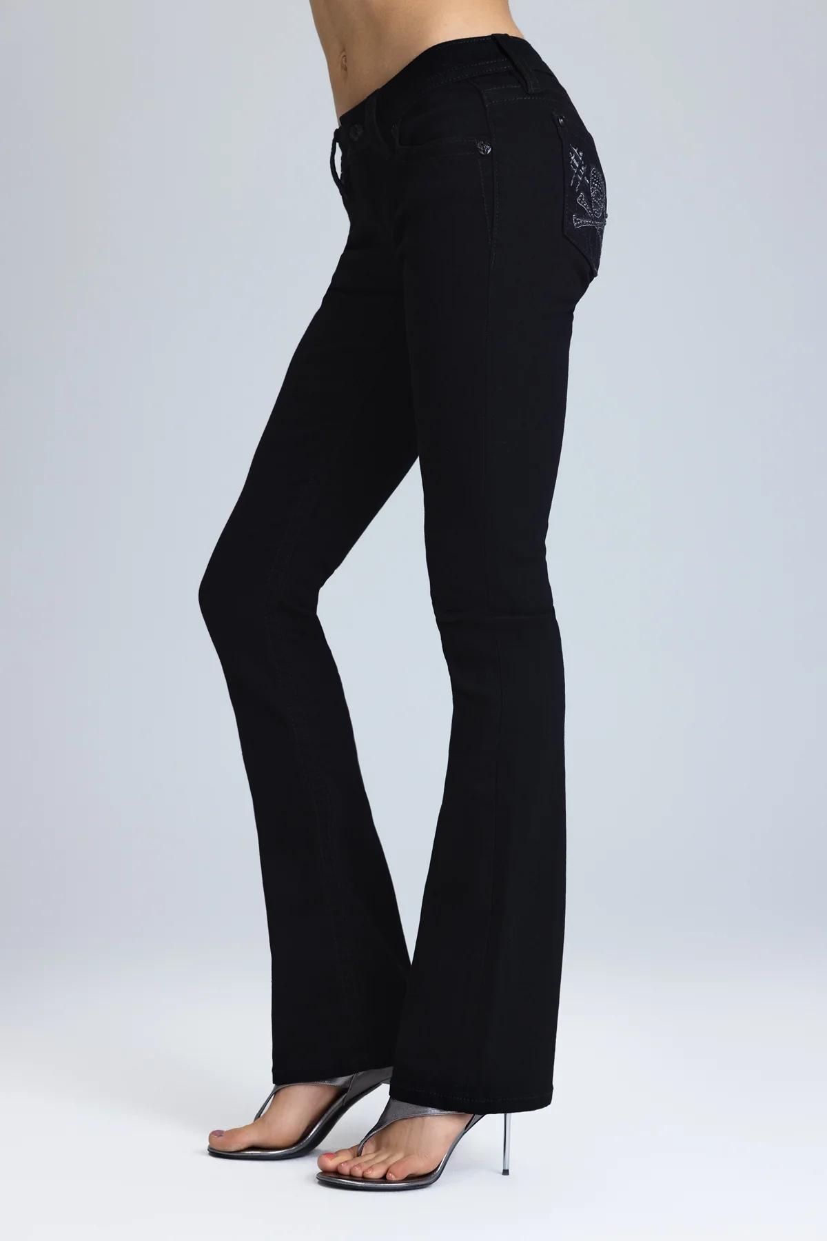 Jax Fleur Low Rise Bootcut Jeans - Image 5