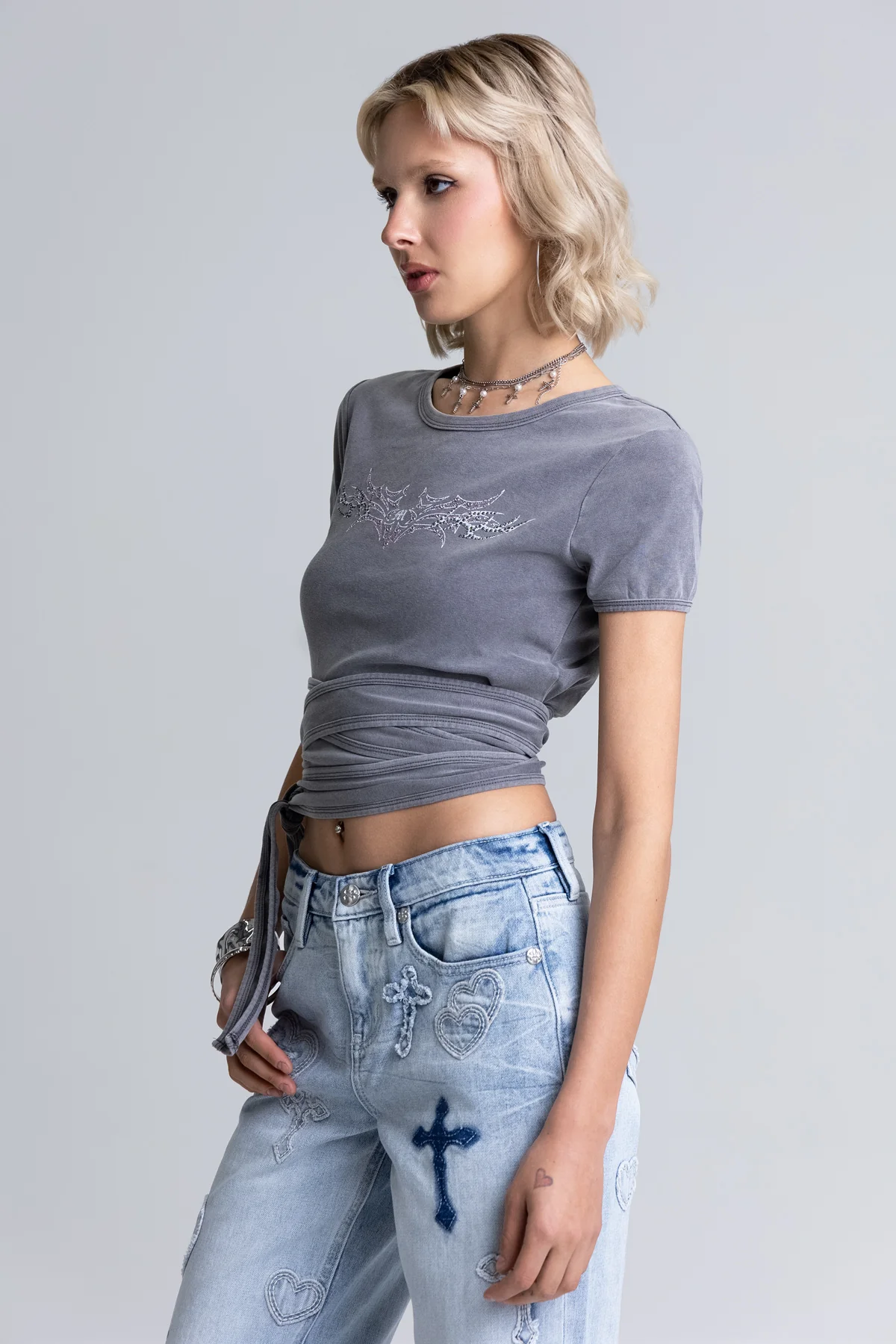 Runaway Graphic Baby Tee - Image 7