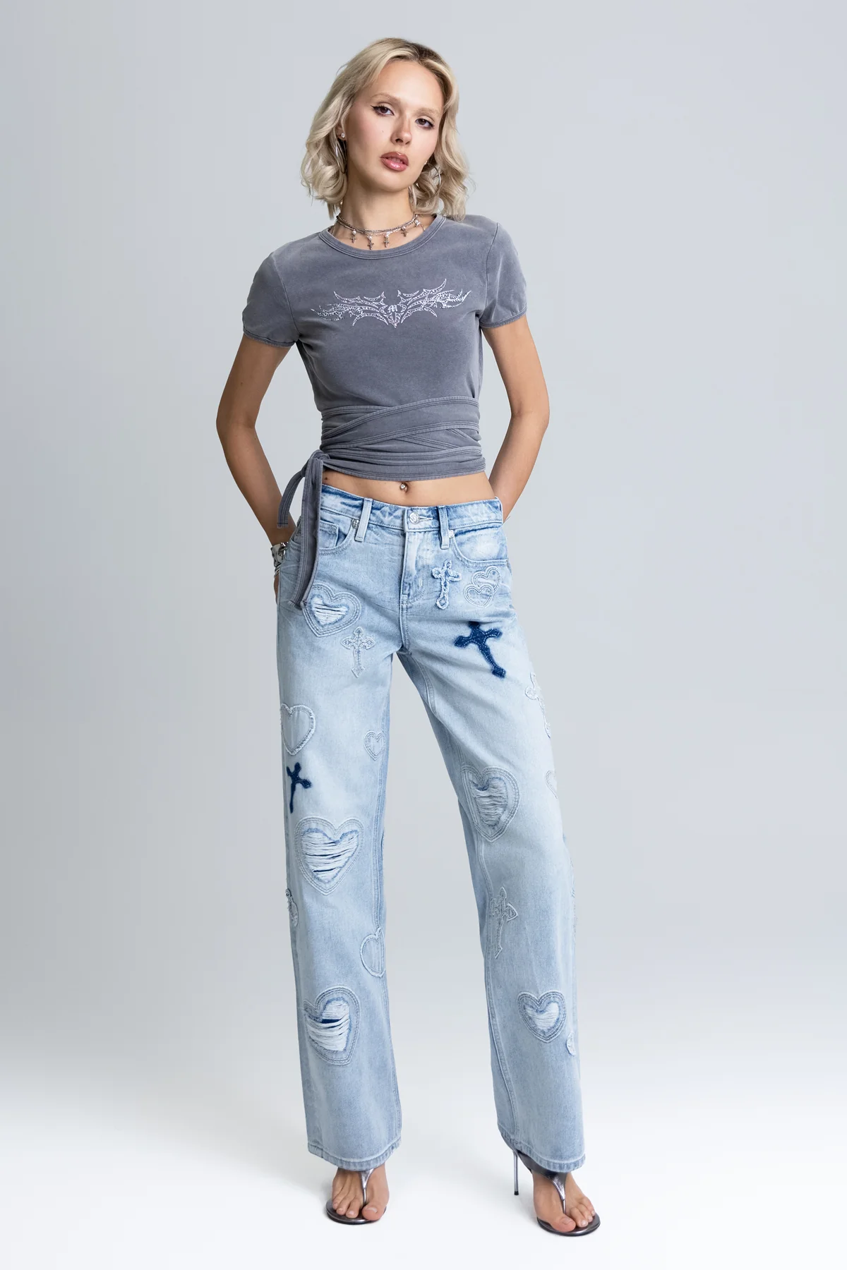 Runaway Graphic Baby Tee - Image 8