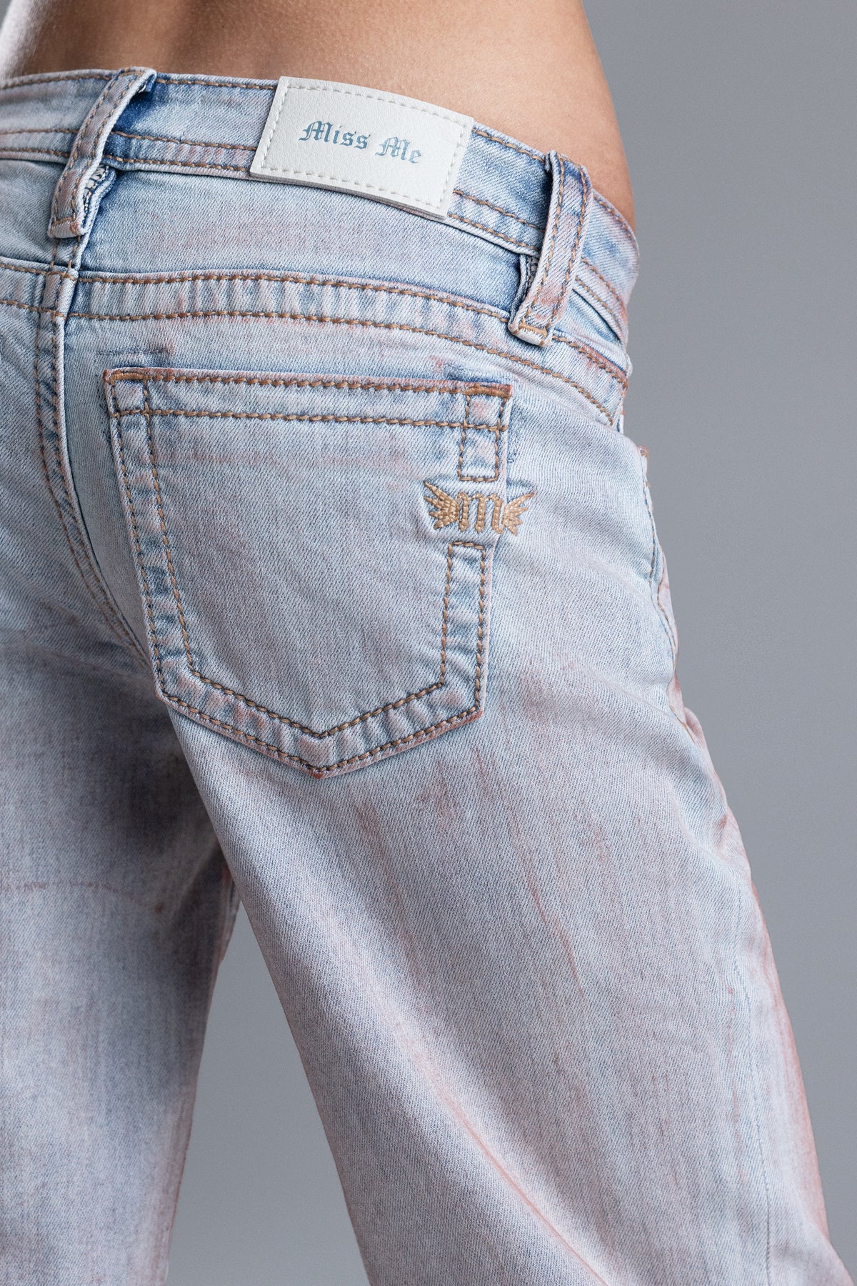 Scarlett Low Rise Slim Wide Jeans - Image 3