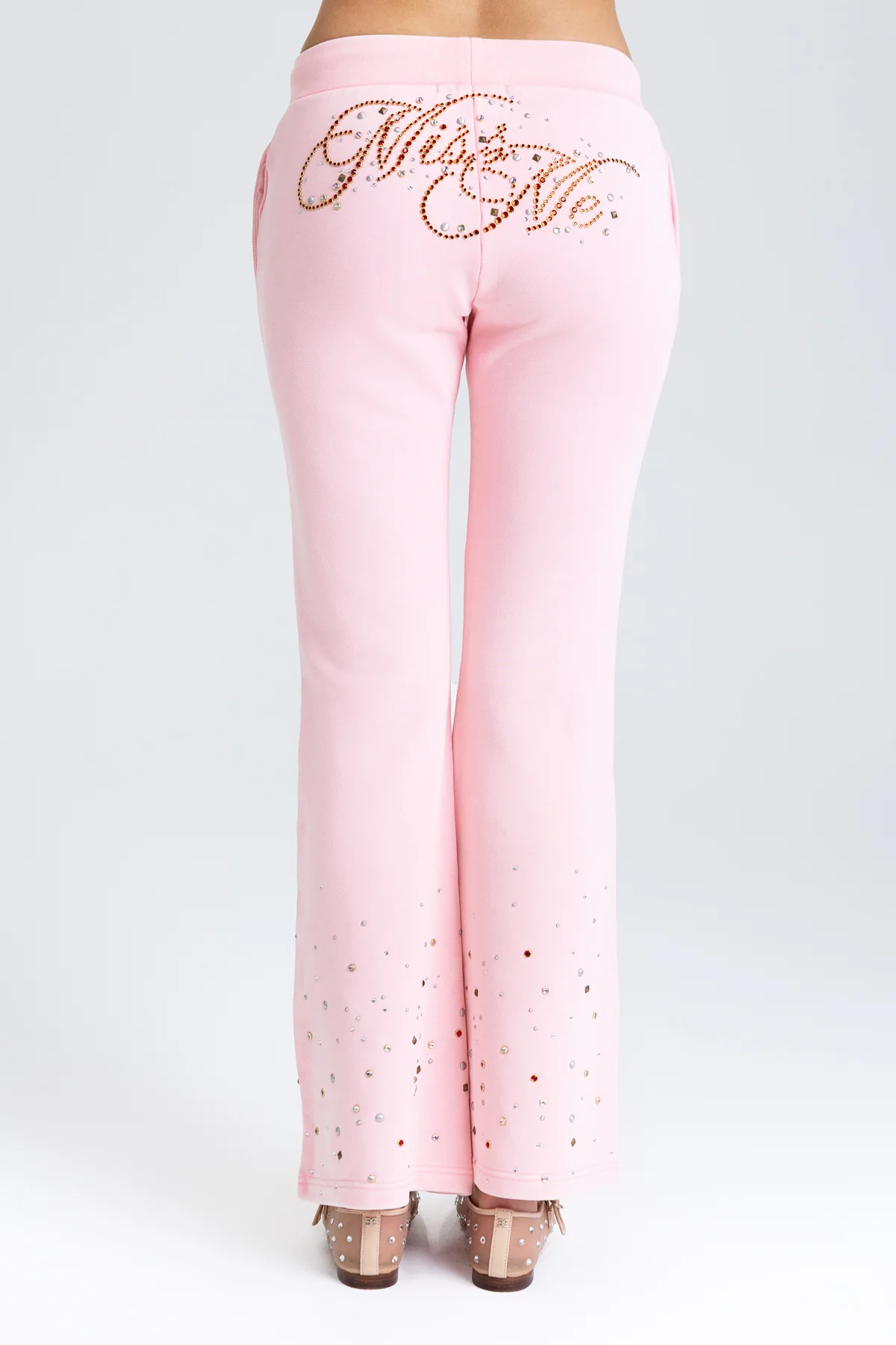 Strobe Rhinestone Sweatpants - Image 3