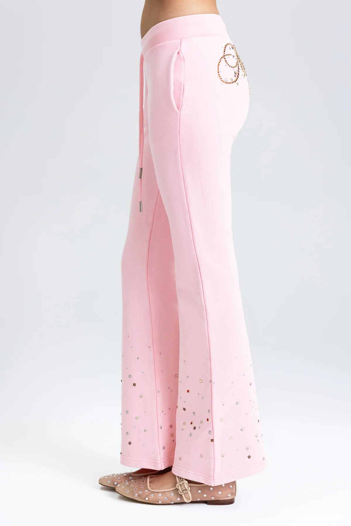 Strobe Rhinestone Sweatpants - Image 5