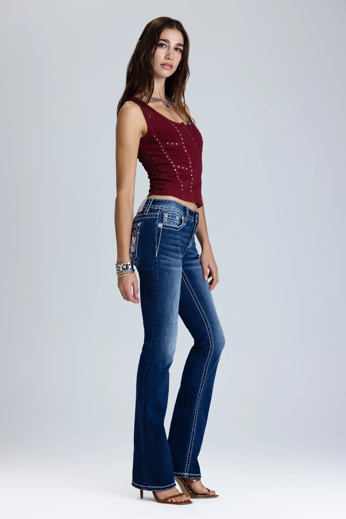 Trinity Wing Bootcut Jeans - Image 4