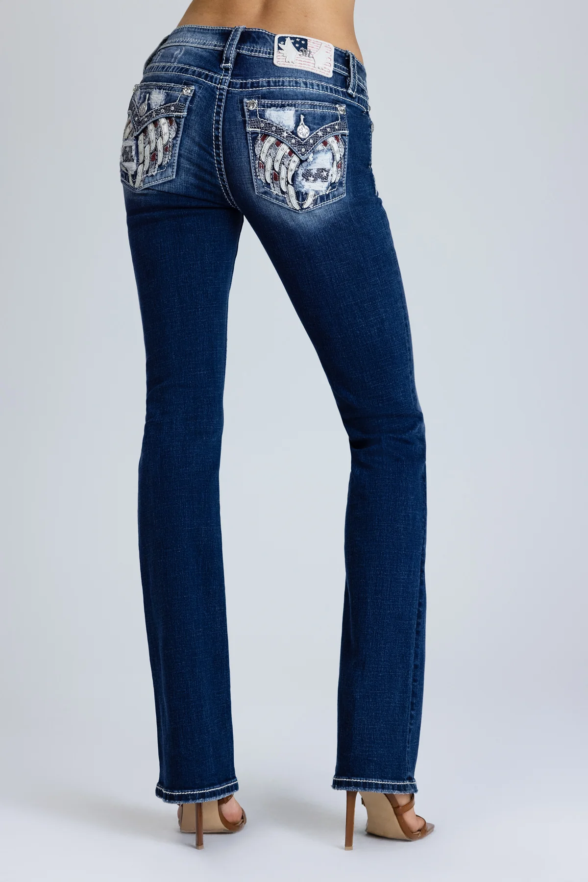 Trinity Wing Bootcut Jeans - Image 7