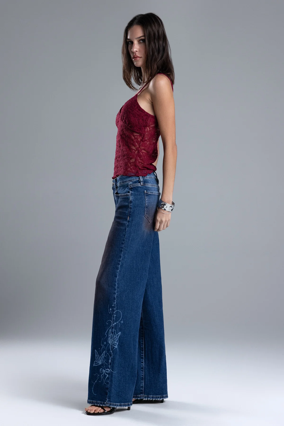 Vanessa Vintage Baggy Jeans - Image 3