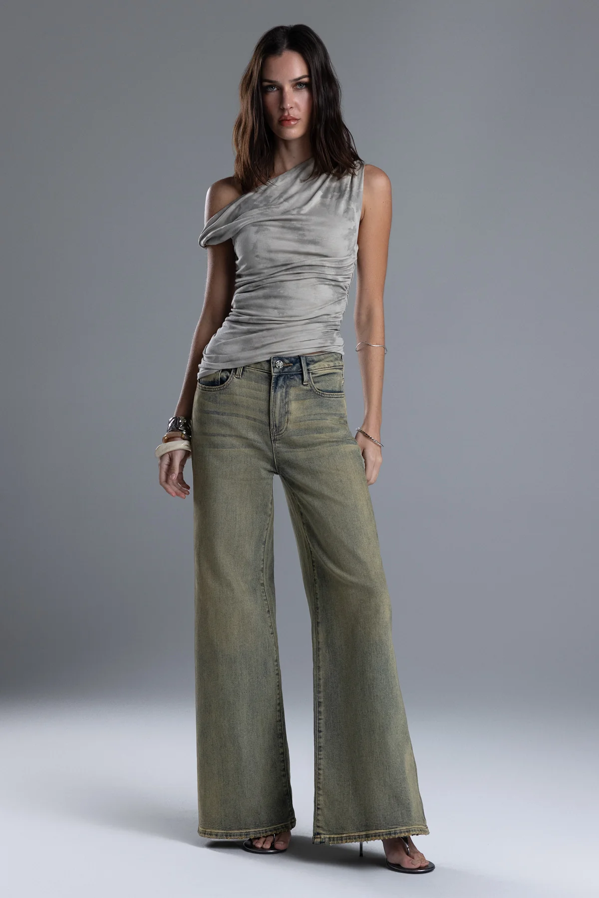 Wren Super Wide Leg Jeans - Image 13