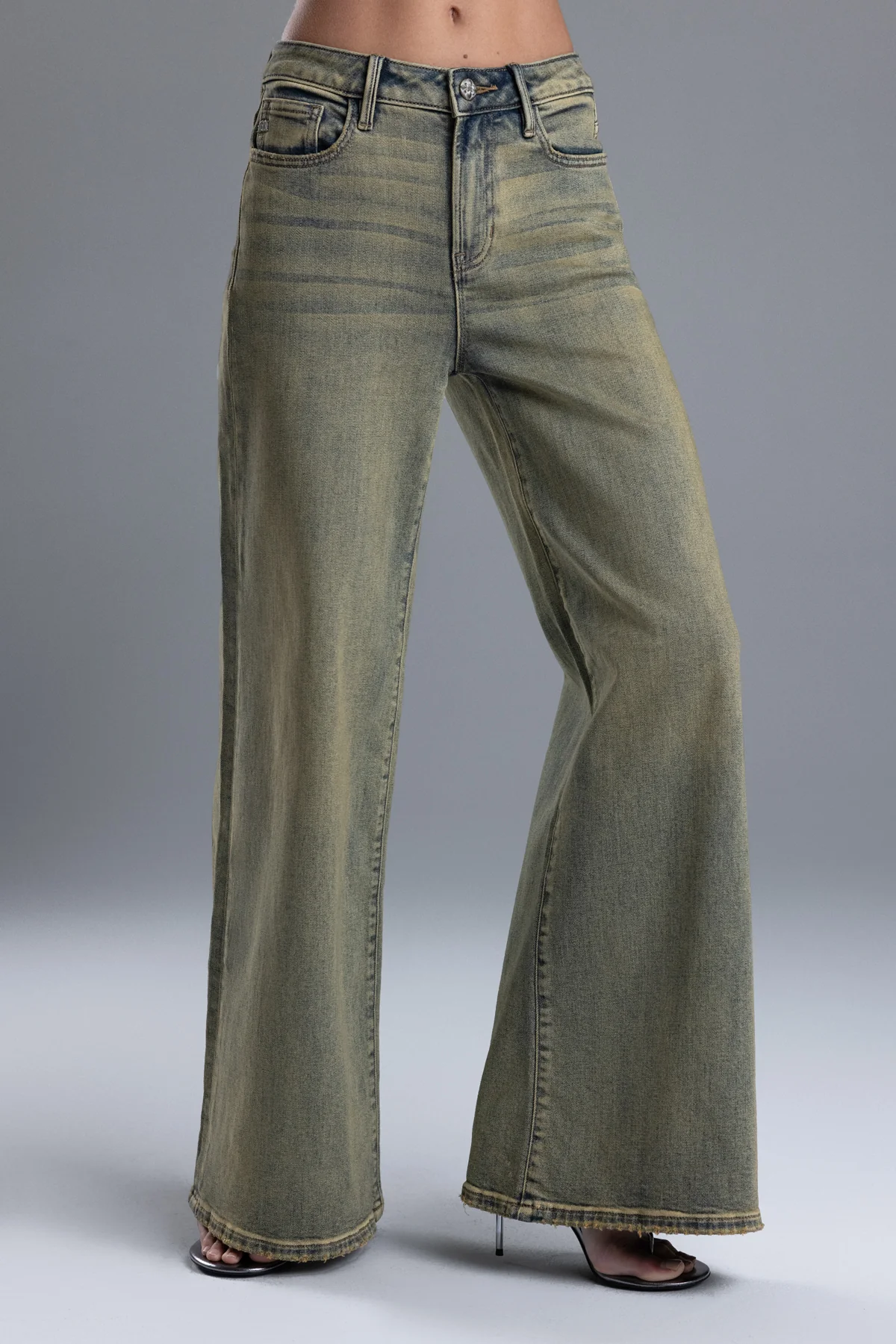 Wren Super Wide Leg Jeans - Image 14
