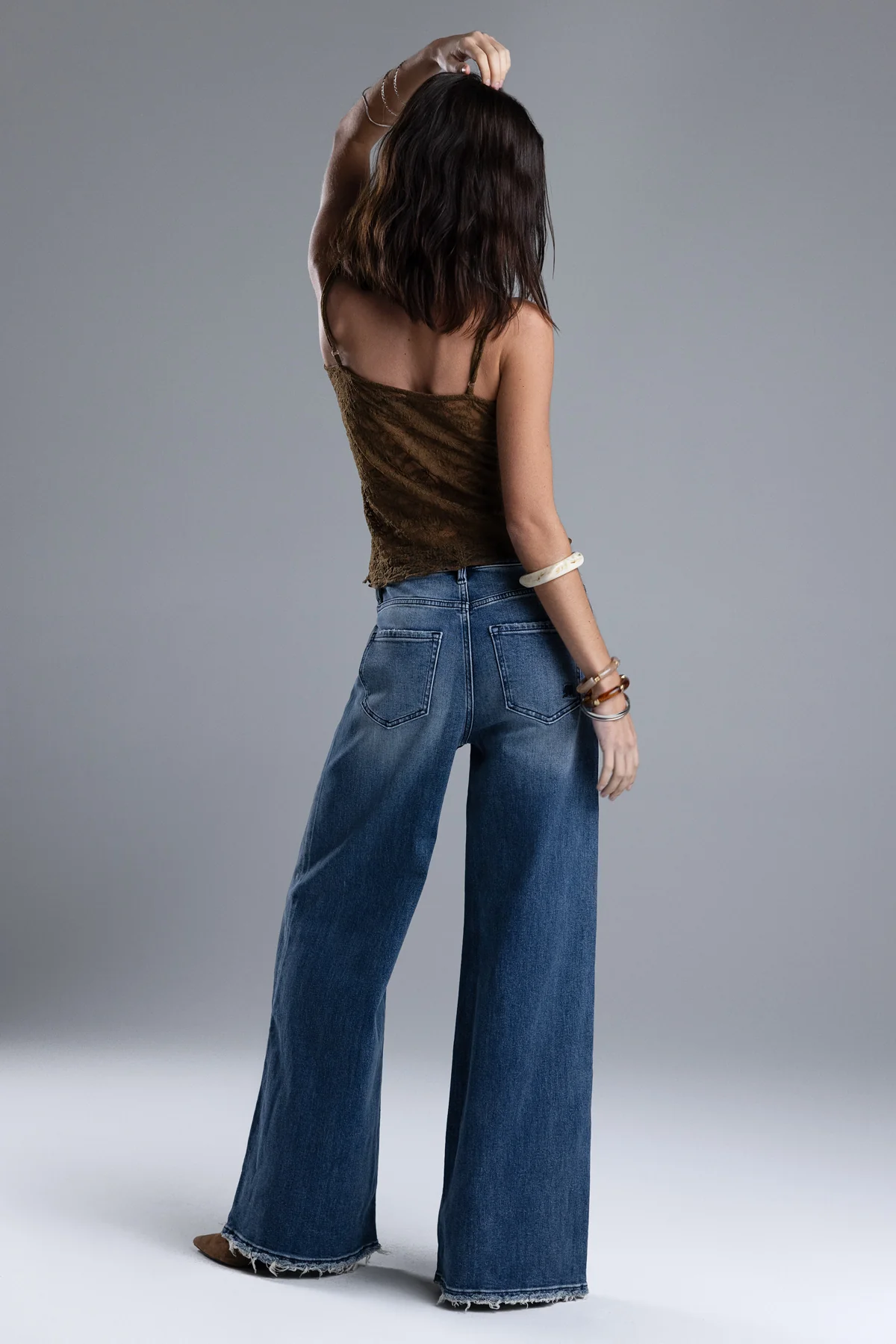 Wren Super Wide Leg Jeans - Image 8